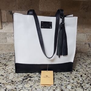 Patricia Nash Colorblock Toscano Tote